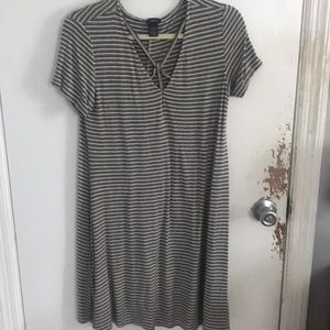 striped dress